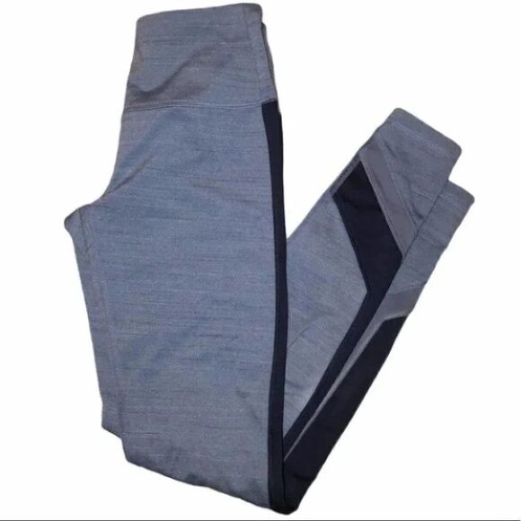 Reebok Two Tone Blue Active Leggings Size XS NWOT - Picture 1 of 10